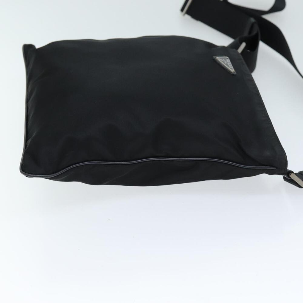 PRADA Shoulder Bag Nylon Black - Picture 4 of 12